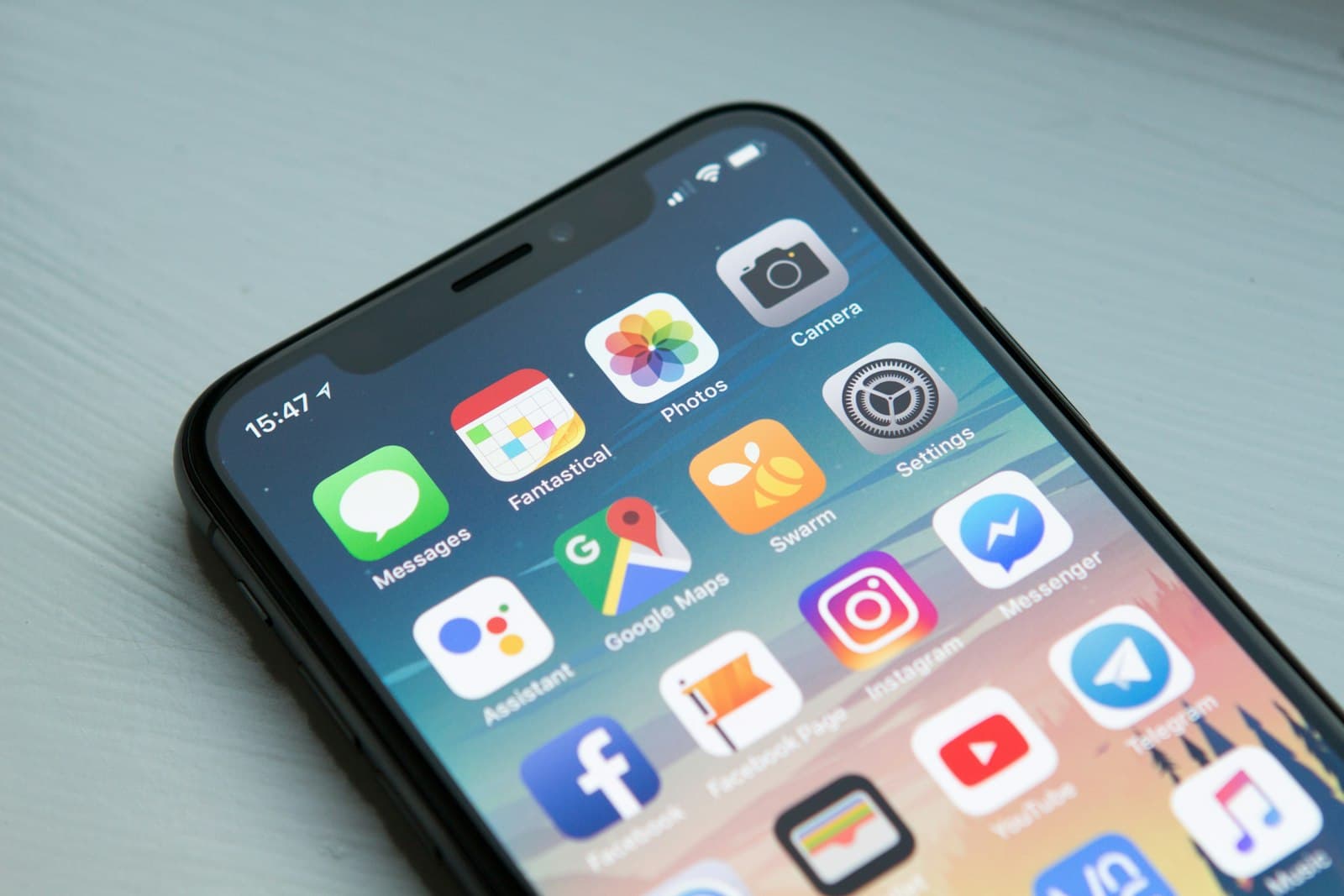 Faqe interneti responsive në smartphone